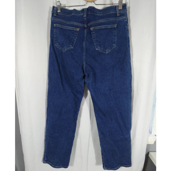 Style & Co Petite Women's Denim Jeans 12P Straight Leg Pockets - Picture 3 of 7